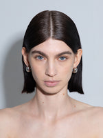 Alma Medium Palladium-Plated Earrings - Image 3