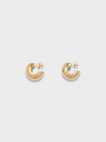 Alma Small 18kt Gold-Plated Earrings - Image 1