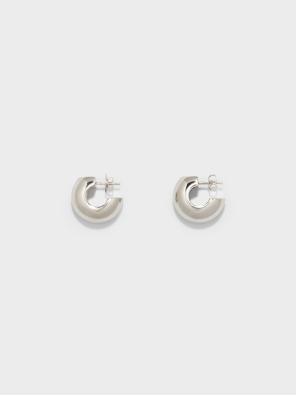 Alma Small Palladium-Plated Earrings - Image 1