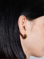 Alma Small 18kt Gold-Plated Earrings - Image 4
