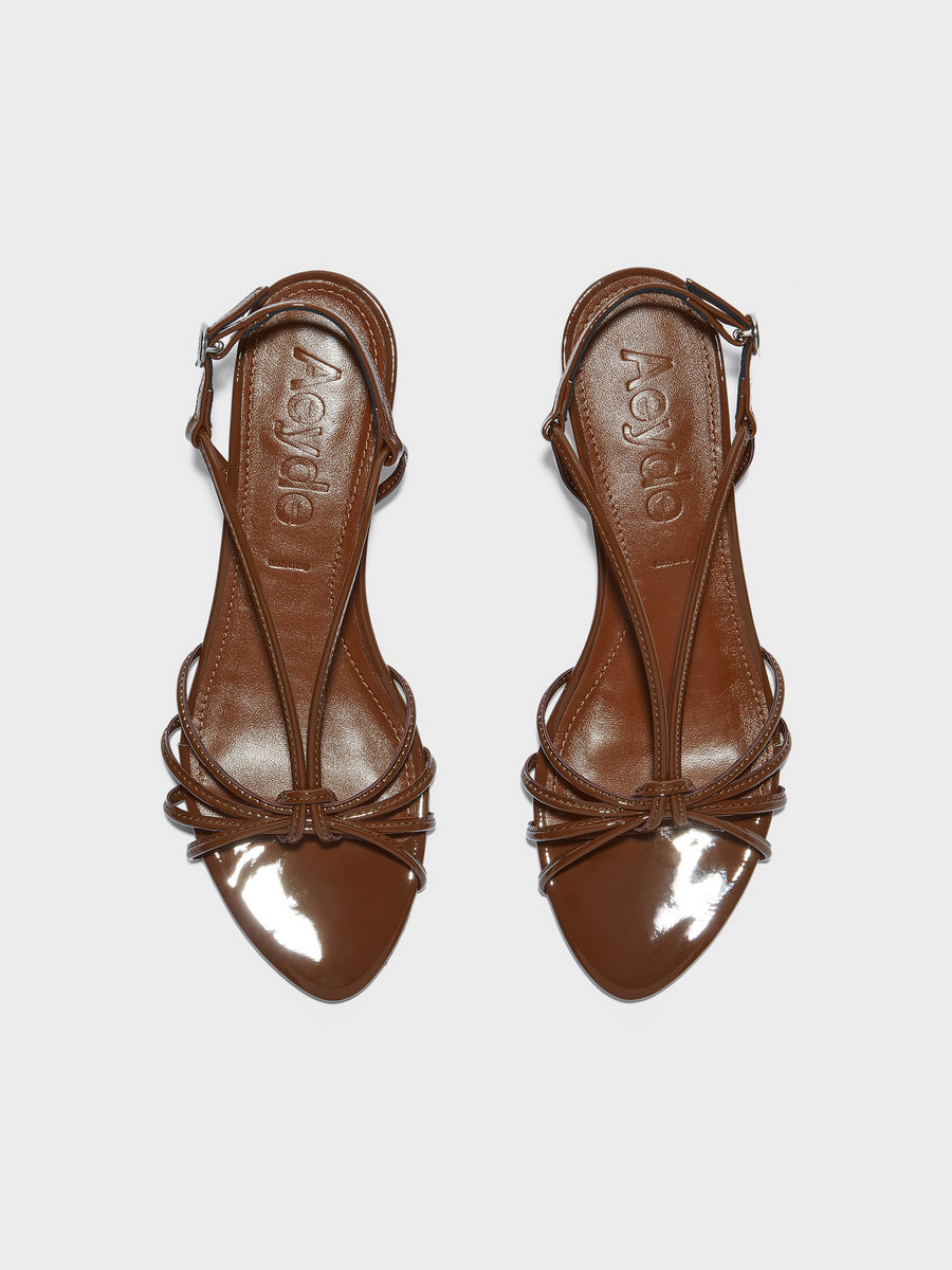 Amara Patent Leather Sandals