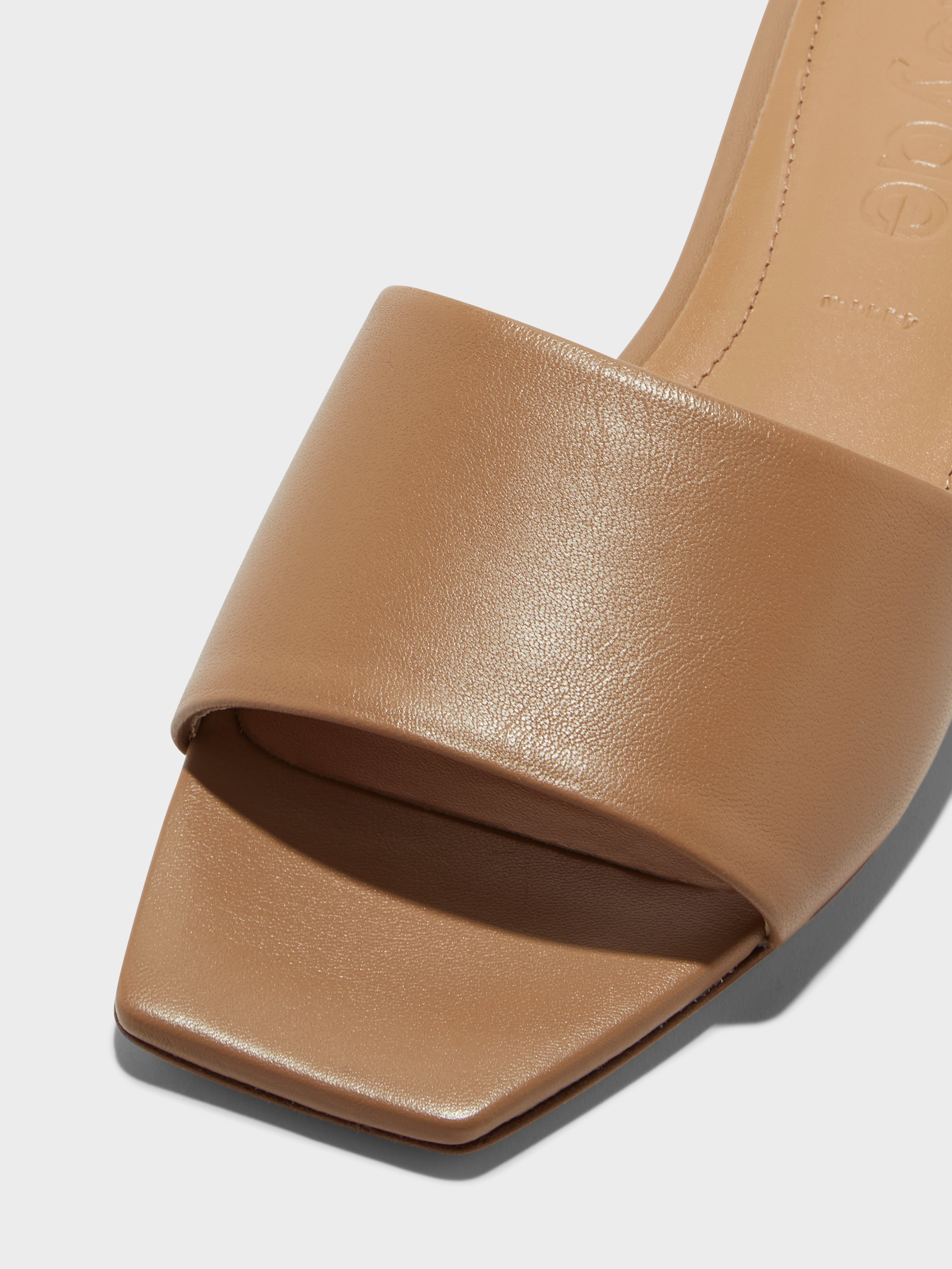 leather lace sandals