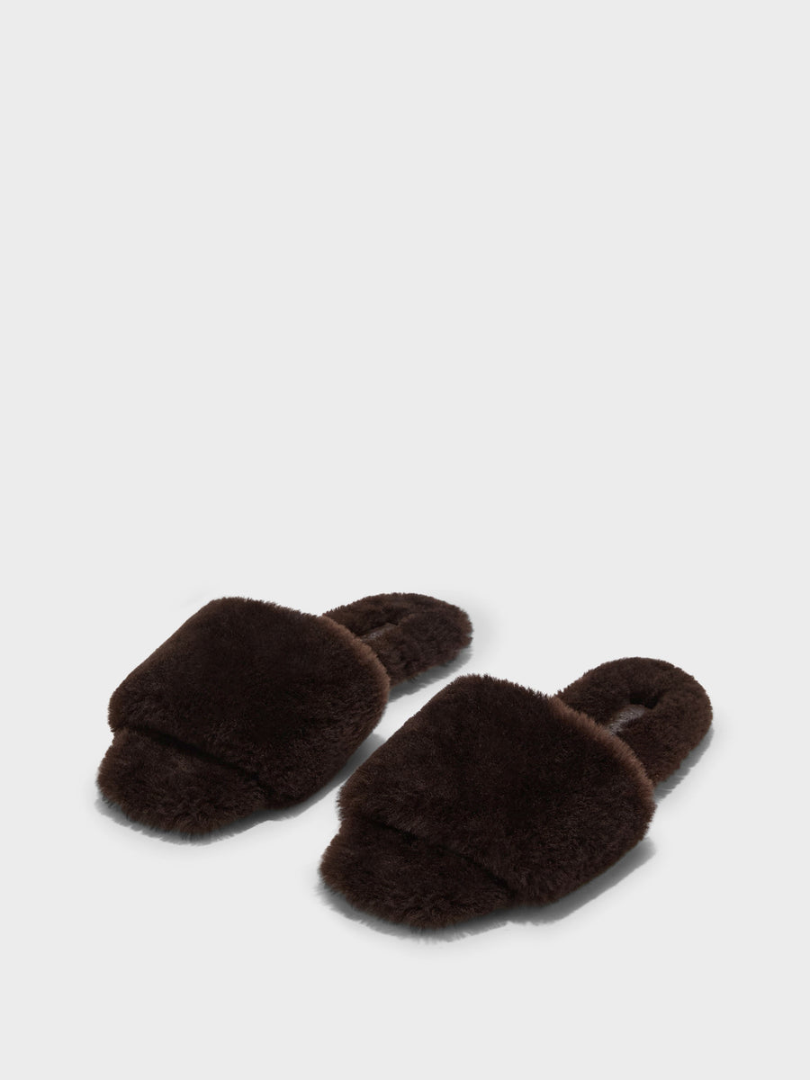Anna Shearling Slippers
