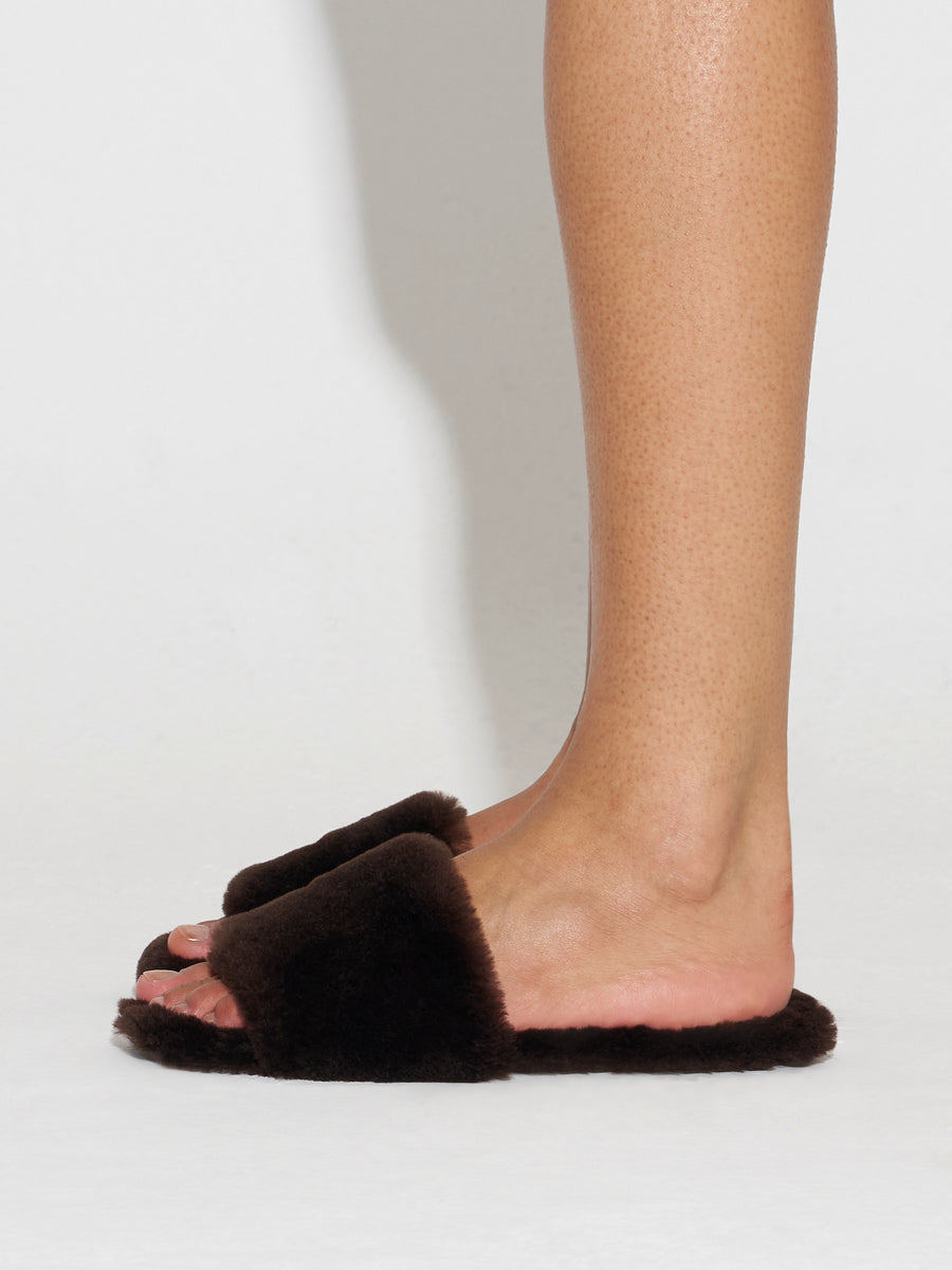 Anna Shearling Slippers