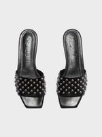 Anna Studded Leather Sandals - Image 5