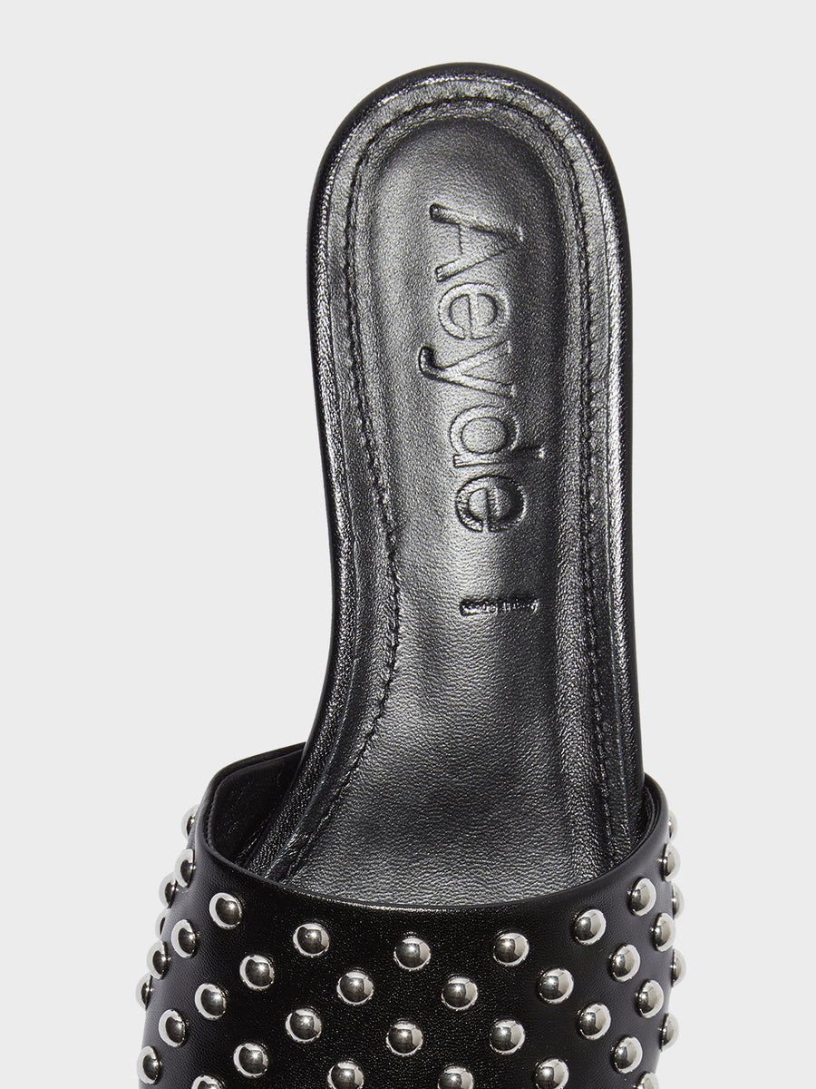 Anna Studded Leather Sandals
