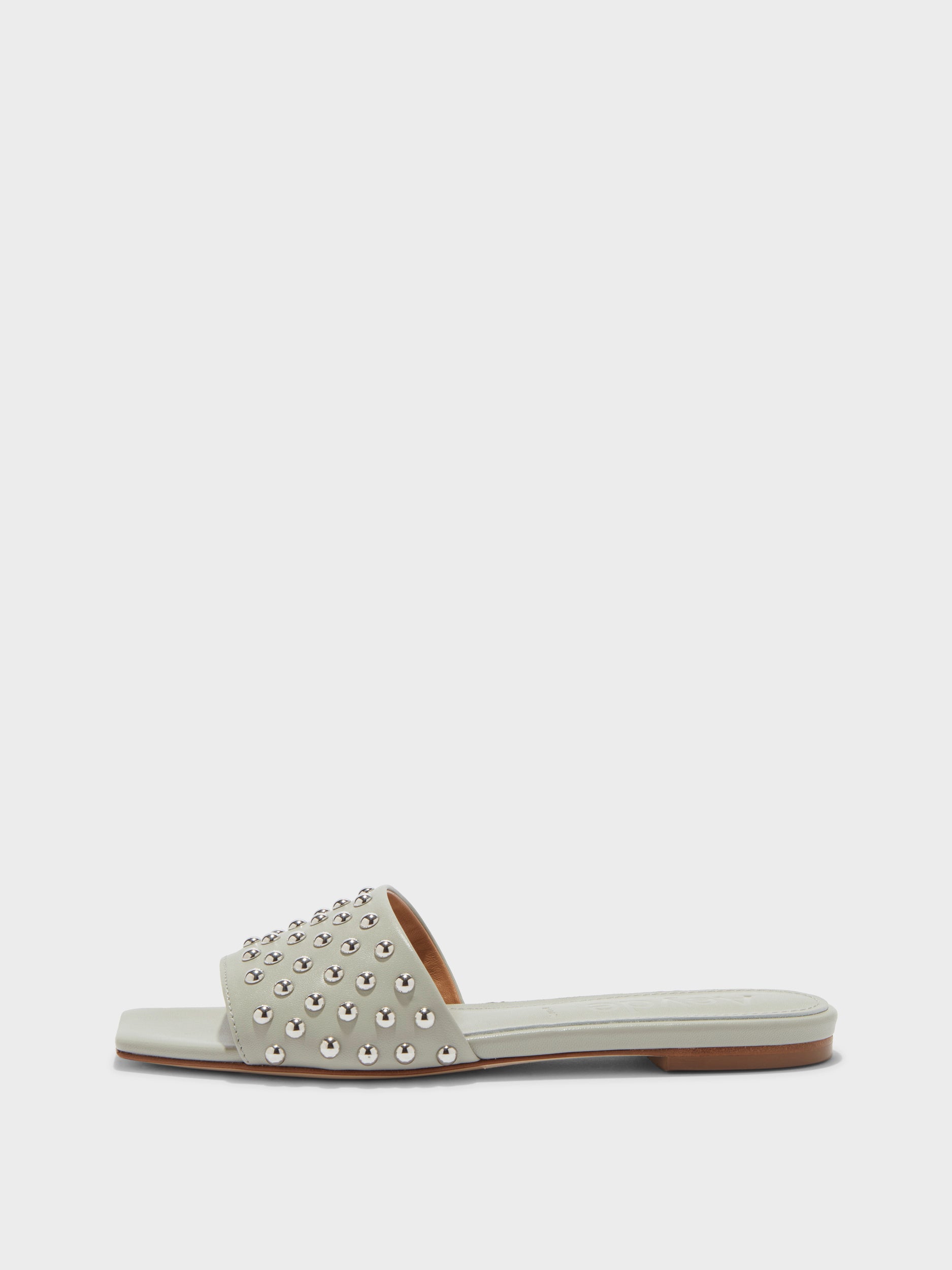Anna Studded Leather Sandals - Image 1