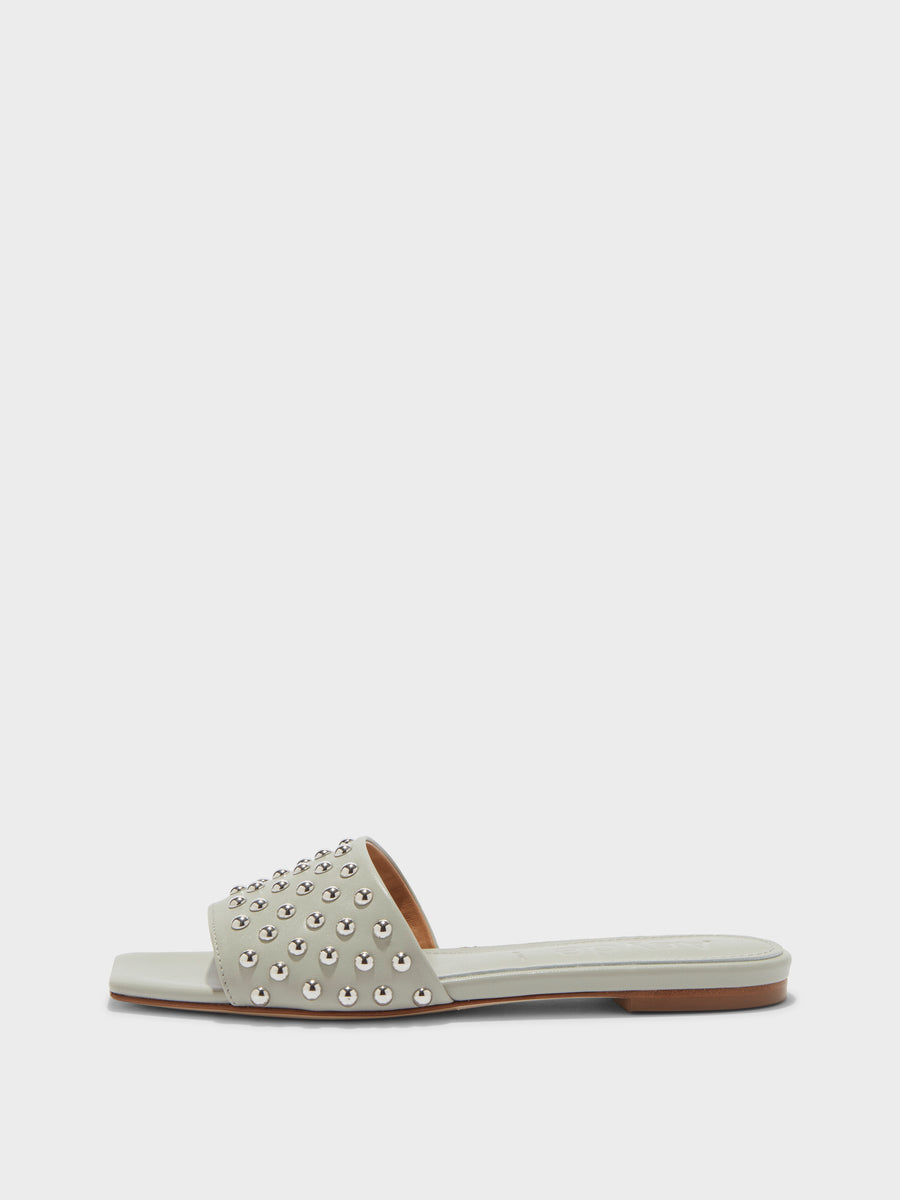 Anna Studded Leather Sandals