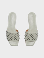 Anna Studded Leather Sandals - Image 5