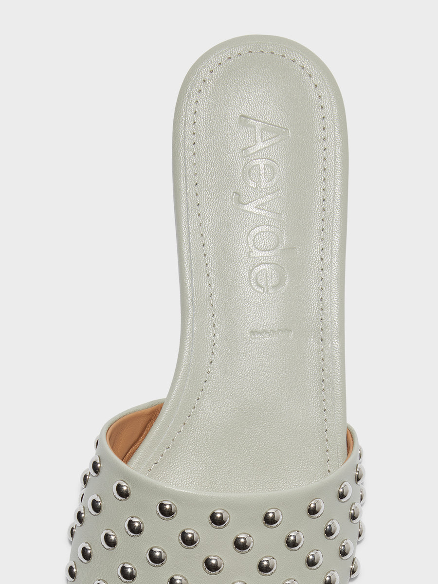 Anna Studded Leather Sandals