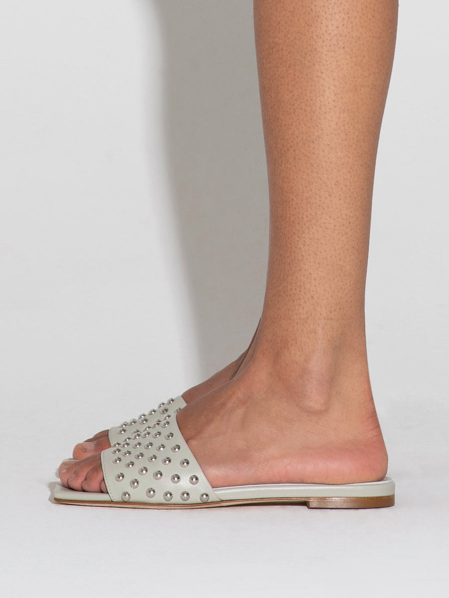 Anna Studded Leather Sandals