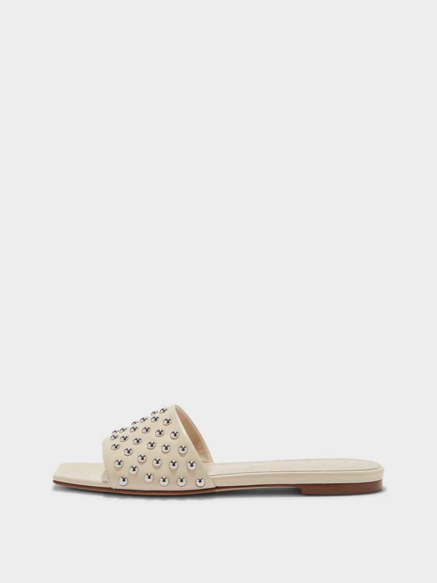Anna Studded Leather Sandals