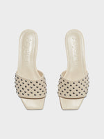 Anna Studded Leather Sandals - Image 5