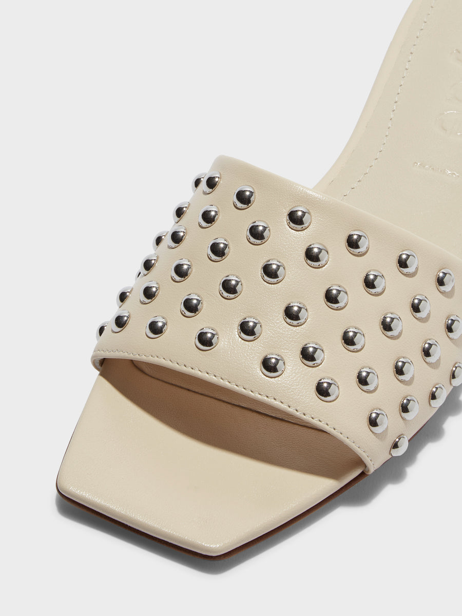Anna Studded Leather Sandals