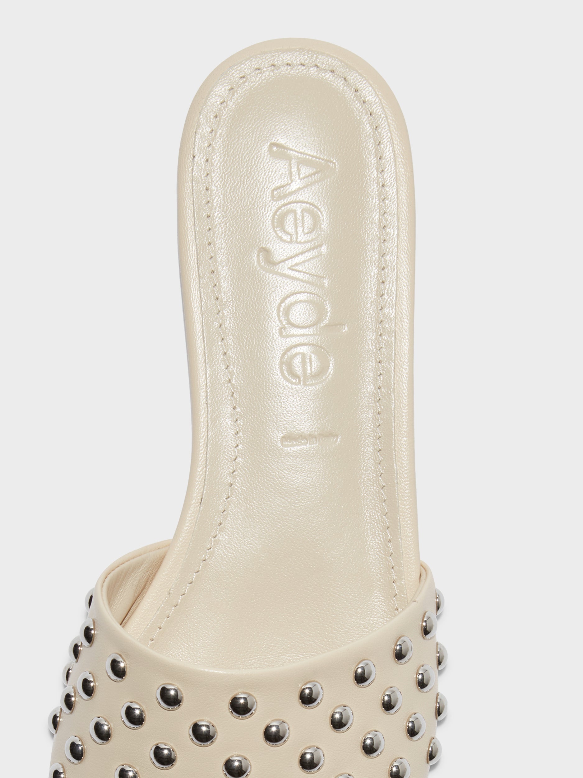 Anna Studded Leather Sandals - Image 4