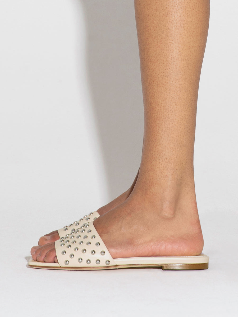 Anna Studded Leather Sandals