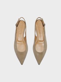 Annora Suede Slingback Flats