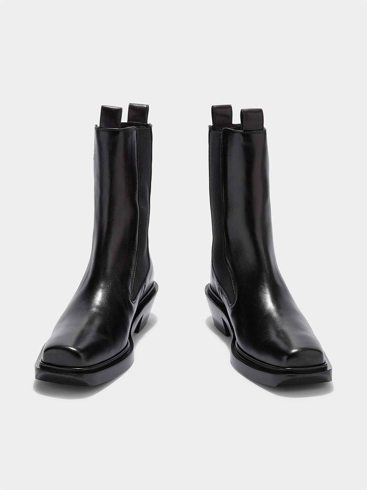 Antonia Leather Biker Boots - Image 5
