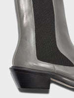 Antonia Leather Biker Boots - Image 4