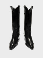 Ariel Leather Cowboy Boots - Image 5
