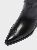 Ariel Leather Cowboy Boots - Image 3