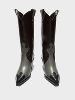 Ariel Leather Cowboy Boots - Image 5