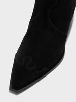 Ariel Suede Cowboy Boots - Image 3