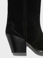 Ariel Suede Cowboy Boots - Image 4
