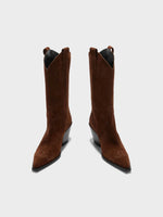 Ariel Suede Cowboy Boots - Image 3