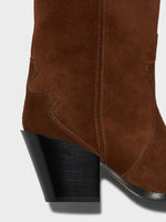 Ariel Suede Cowboy Boots - Image 5