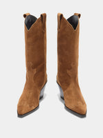 Ariel Suede Cowboy Boots - Image 5