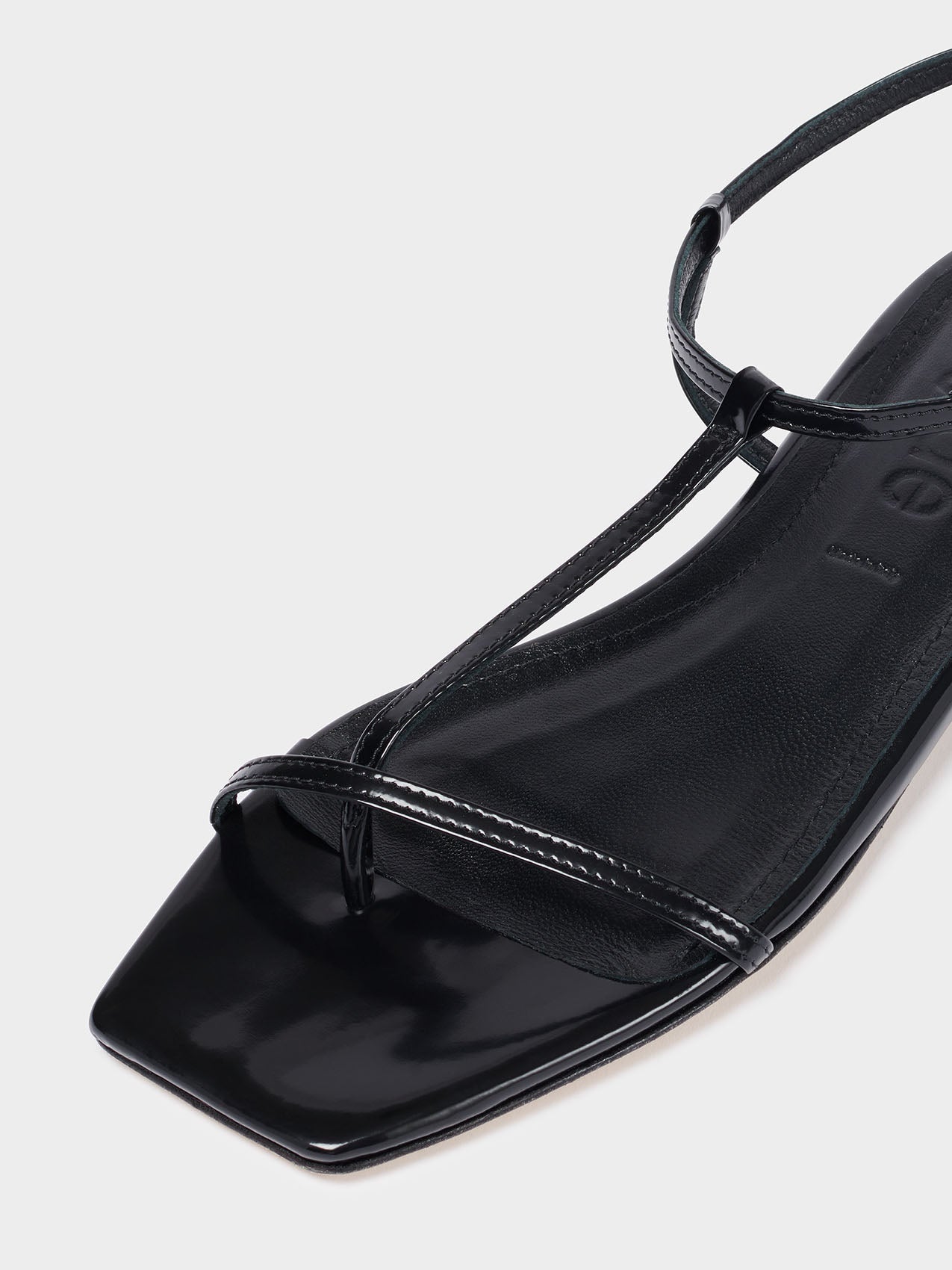 Artis Leather T-Bar Sandals - Image 4