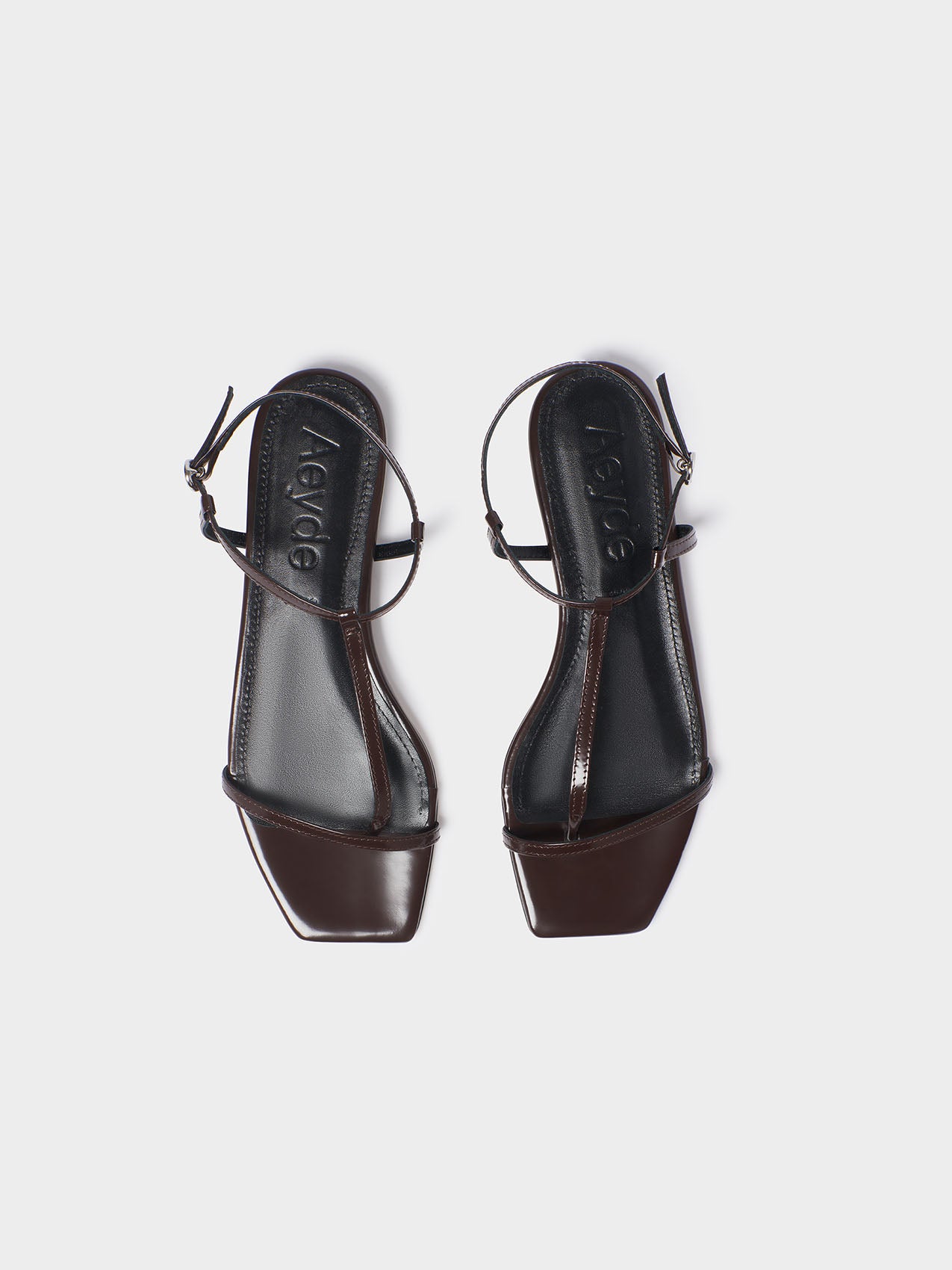 Artis Leather T-Bar Sandals - Image 4