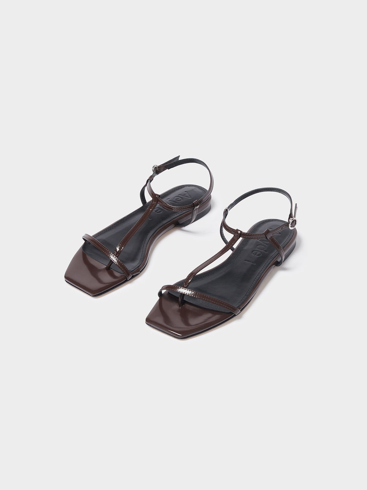 Artis Leather T-Bar Sandals - Image 2