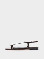 Artis Leather T-Bar Sandals - Image 1