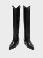 ブーツその他 Aruna Boots - Aeyde - Leather - Black Aeyde | ARUNA Black High Cowboy Boot