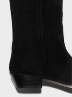 Aruna Suede Knee-High Cowboy Boots - Image 4