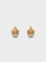August 18kt Gold-Plated Earrings - Image 1