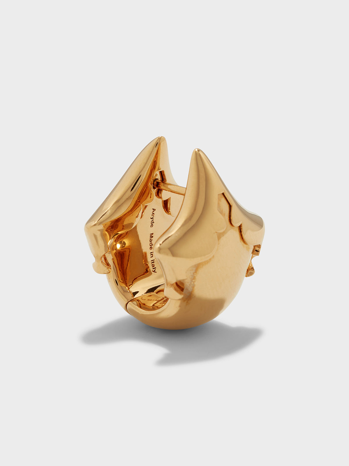 August 18kt Gold-Plated Earrings - Image 2