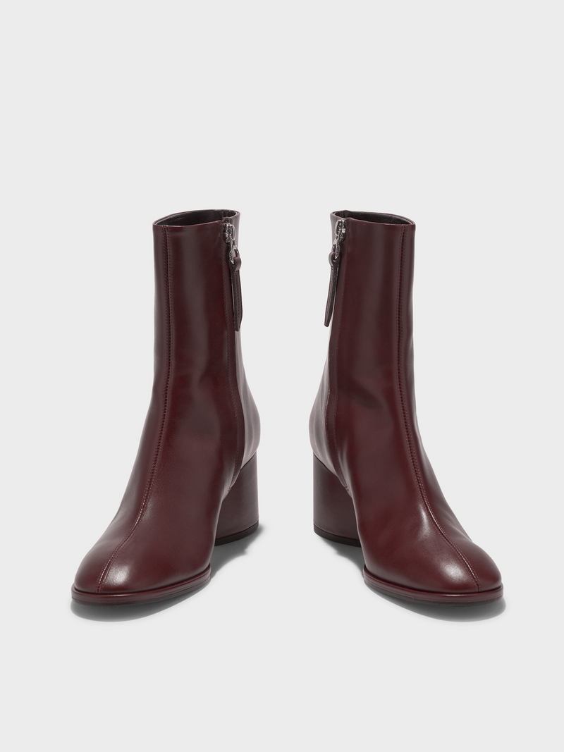 Ayla Leather Ankle Boots