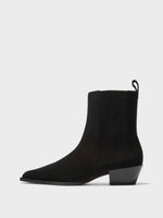 Belinda Suede Cowboy Boots - Image 1
