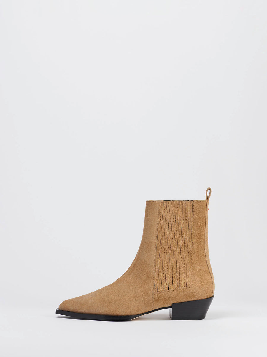 Belinda Caramel Suede
