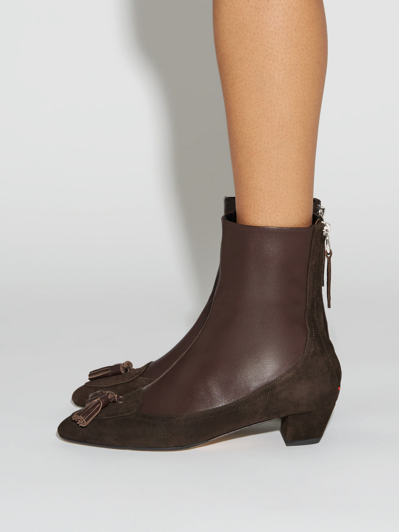 Betsy Tassel Ankle Boots