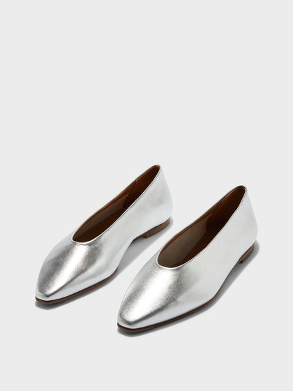 フラットシューズ AEYDE Ballet flats A11FLGBRS08FL26SS24800007 PEACH AEYDE-BETTY-NAPPA-LEATHER-