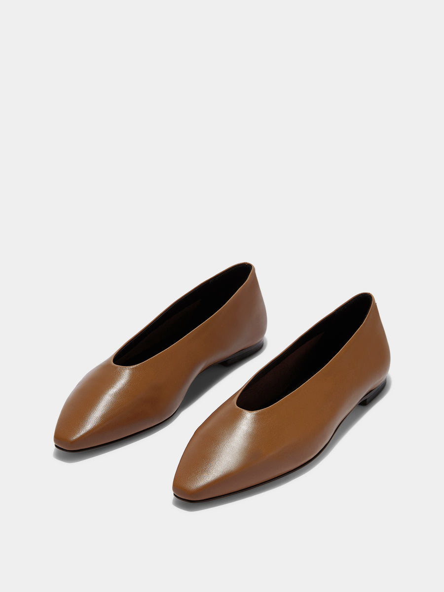 Betty Square-Toe Ballet Flats