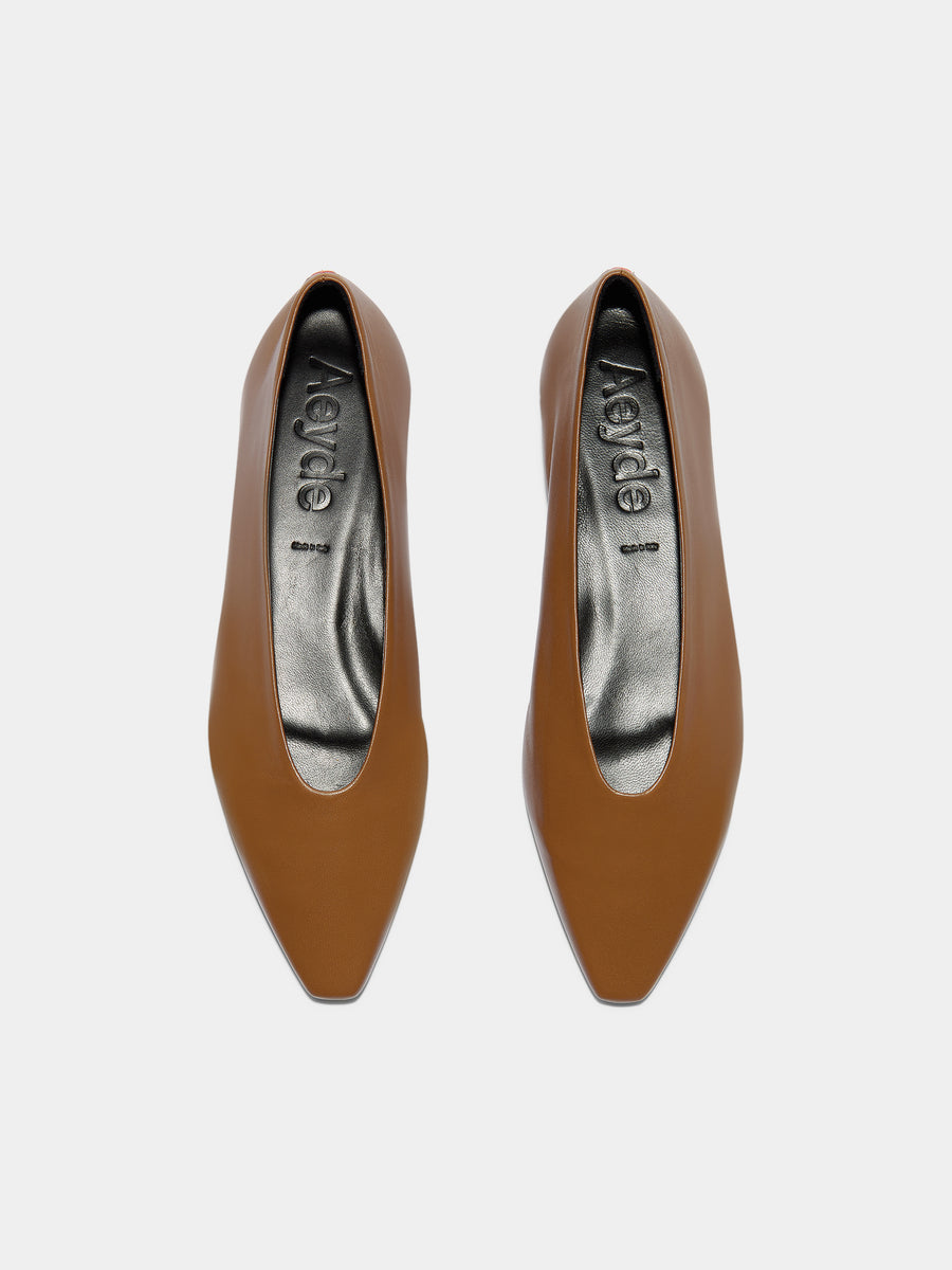 Betty Square-Toe Ballet Flats