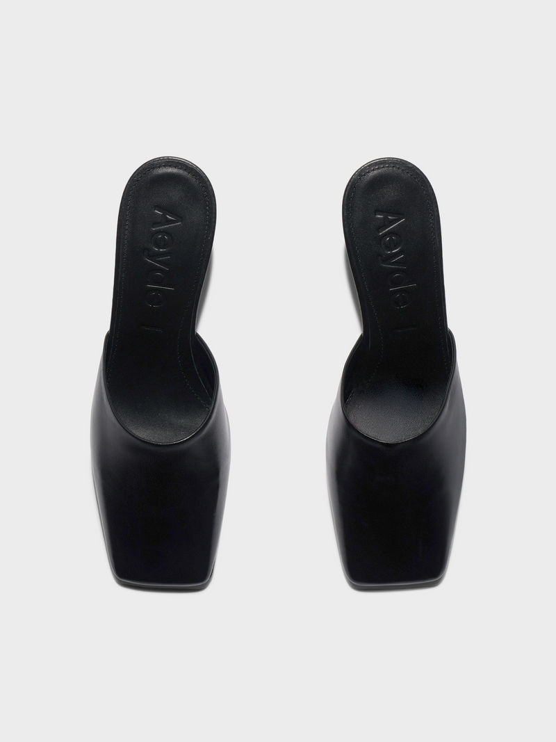 Blithe Square-Toe Mules