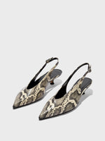Camila Snake Print Pumps - Image 3