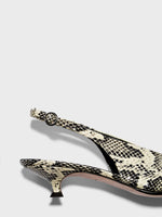 Camila Snake Print Pumps - Image 4