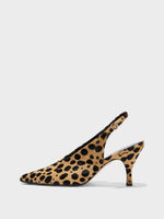Carla Leopard Hair Pumps - Image 1
